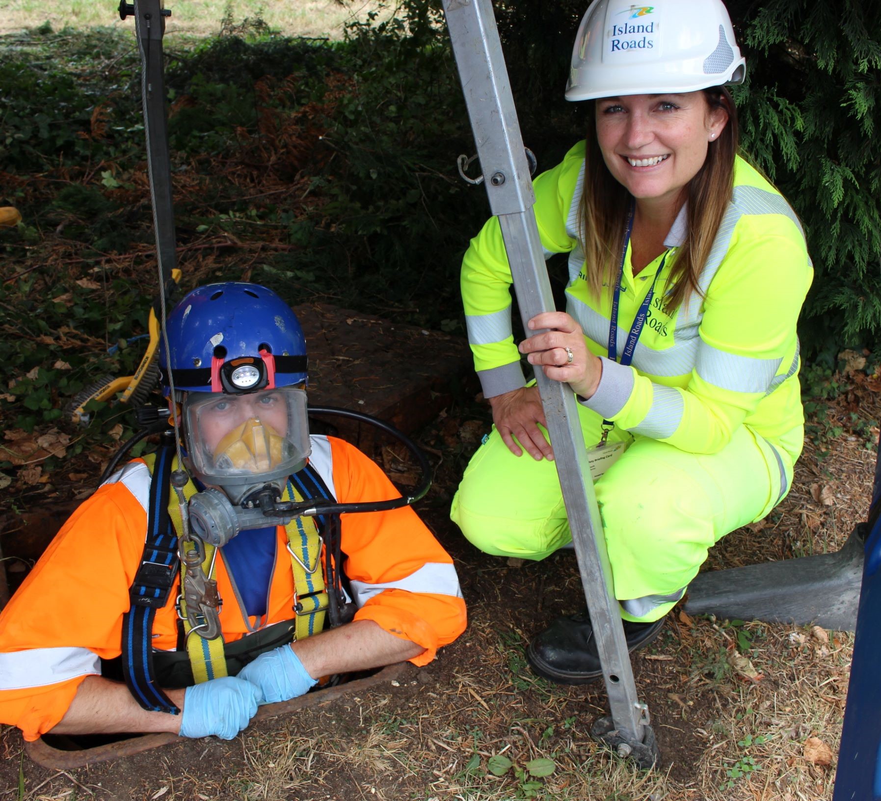 NO JOB TOO SMALL FOR ISLAND ROADS TEAM
