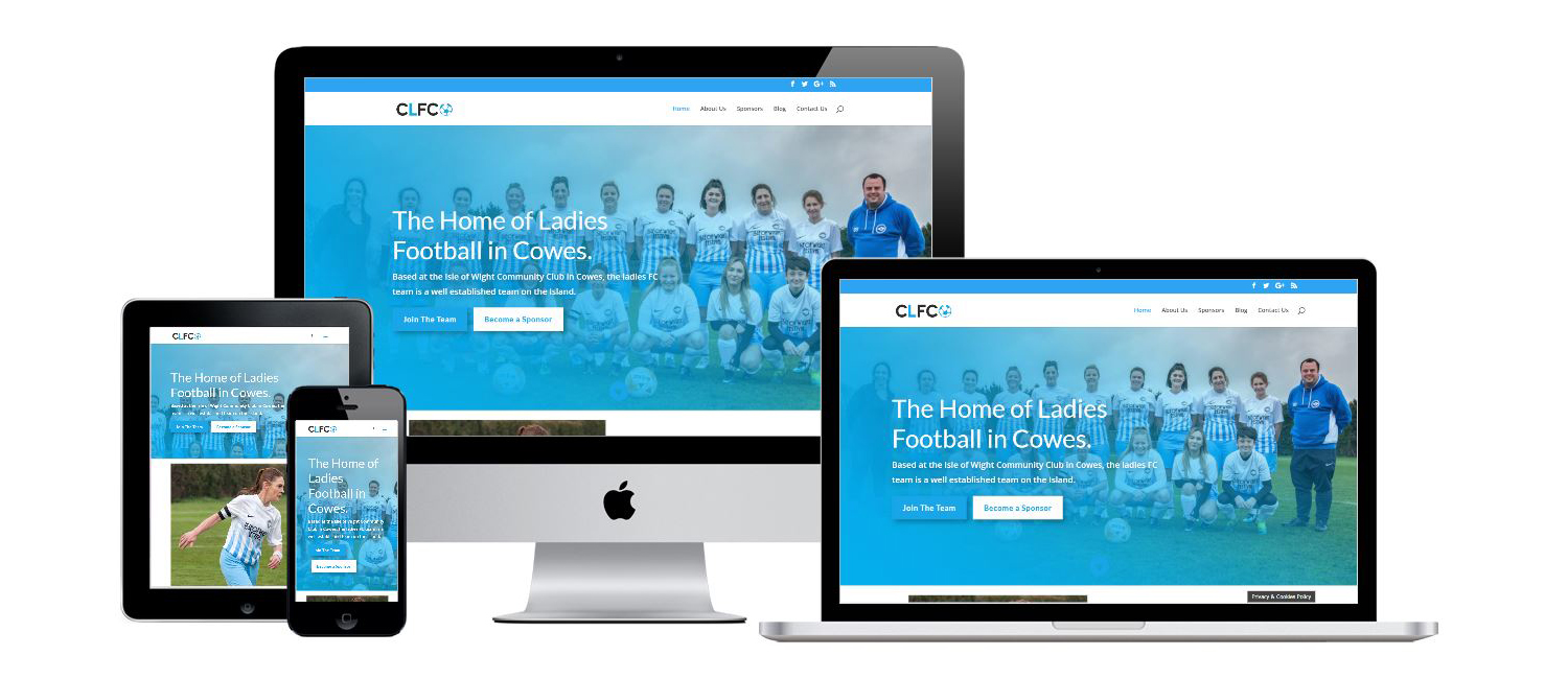 NEW WEBSITE FOR COWES LADIES FOOTBALL CLUB THIS SEASON