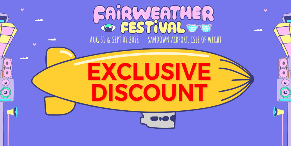 EXCLUSIVE FAIRWEATHER FESTIVAL DISCOUNT FOR ISLAND ECHO READERS