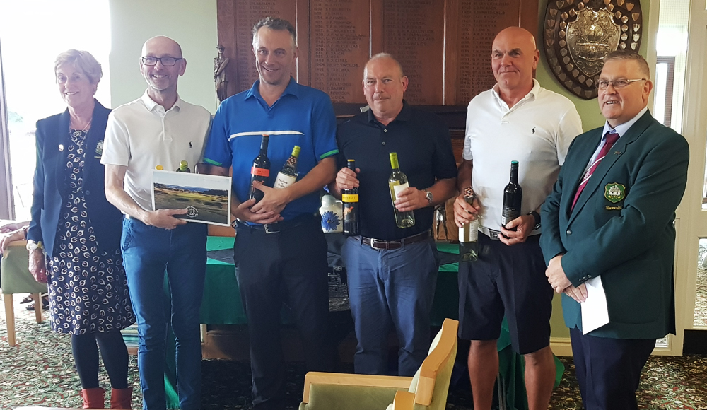 JOINT CAPTAINS’ DAY FEATURED HEAVY DRIZZLE AT SHANKLIN & SANDOWN