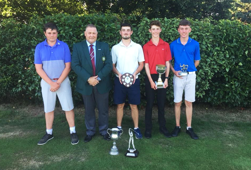 JUNIORS COMPETE 36 HOLES AT SHANKLIN & SANDOWN