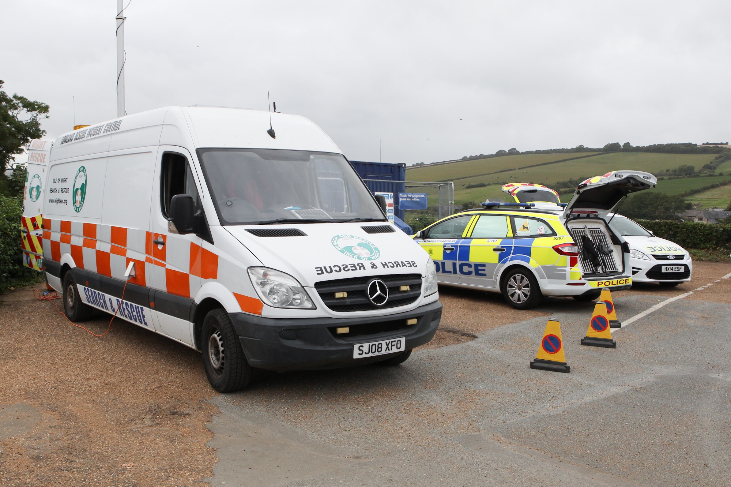 SEARCH FOR MISSING PERSON UNDERWAY AT CARISBROOKE CASTLE