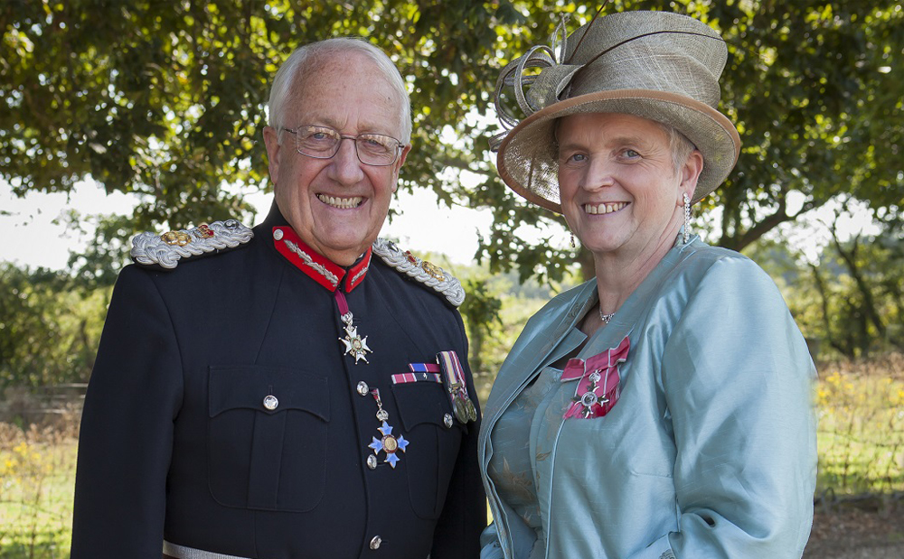 DOUBLE CELEBRATION FOR HAMMIE AS SHE RECEIVES MBE ON WEDDING DAY