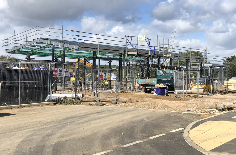 CONSTRUCTION OF BRAND NEW KFC PROGRESSING WELL IN LAKE