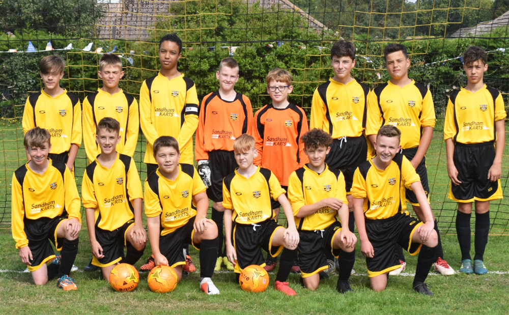 SANDHAM KARTS GIVES GREEN LIGHT FOR FOOTBALL TEAM SPONSORSHIP