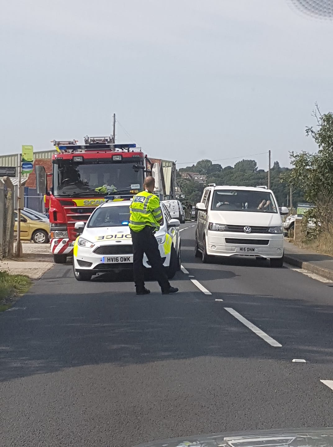 RESCUE FROM INSPECTION PIT IN BEMBRIDGE