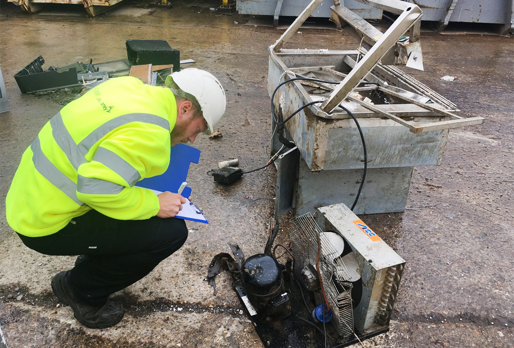 INVESTIGATIONS INTO HOTPLATE FLY TIPPING AT WHALE CHINE