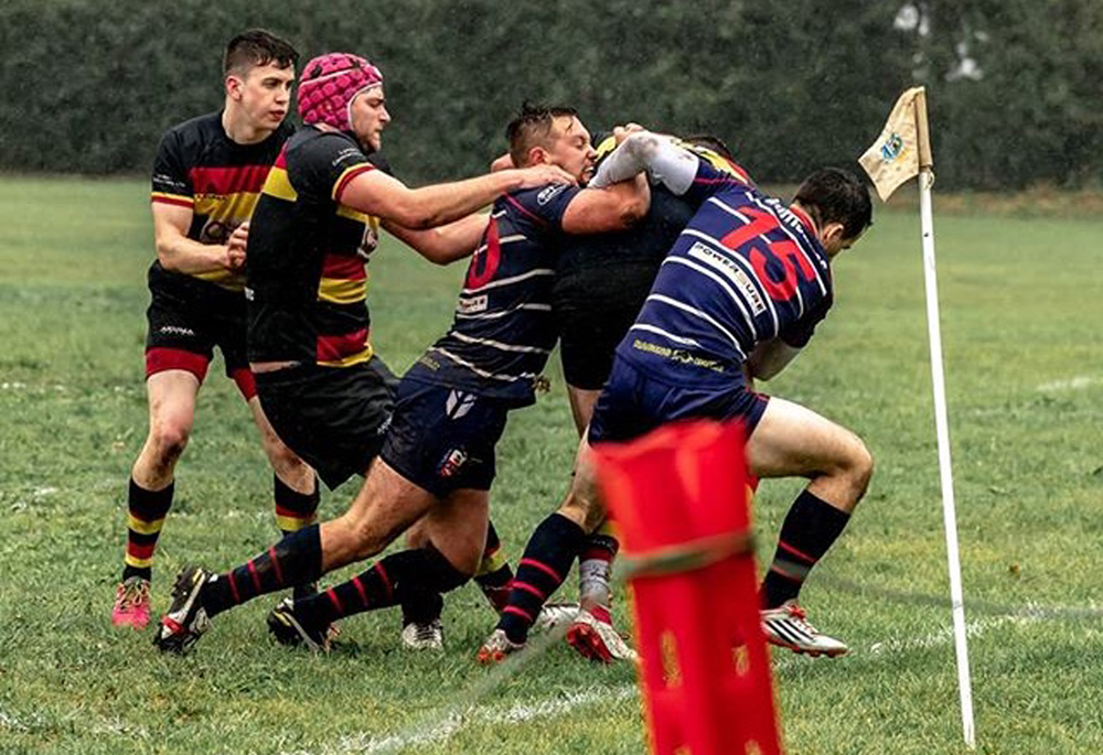 HURRICANES WEATHER THE STORM AND EASTLEIGH RFC