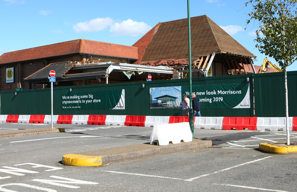 LONG-AWAITED EXPANSION OF MORRISONS IN LAKE WELL UNDERWAY