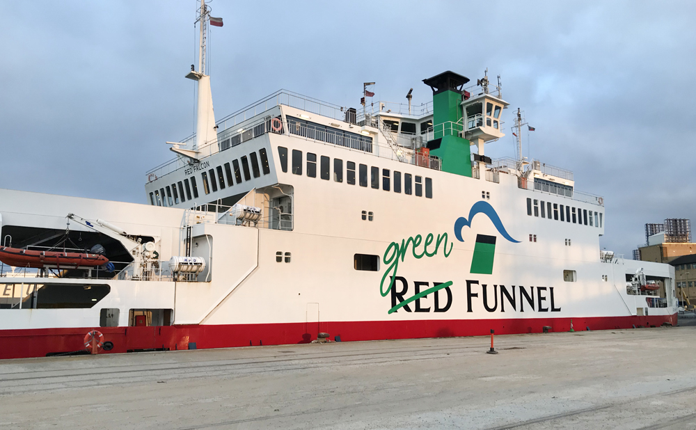 RED FUNNEL GOES GREEN FOLLOWING ANNOUNCEMENT OF NEW ENVIRONMENTAL STRATEGY
