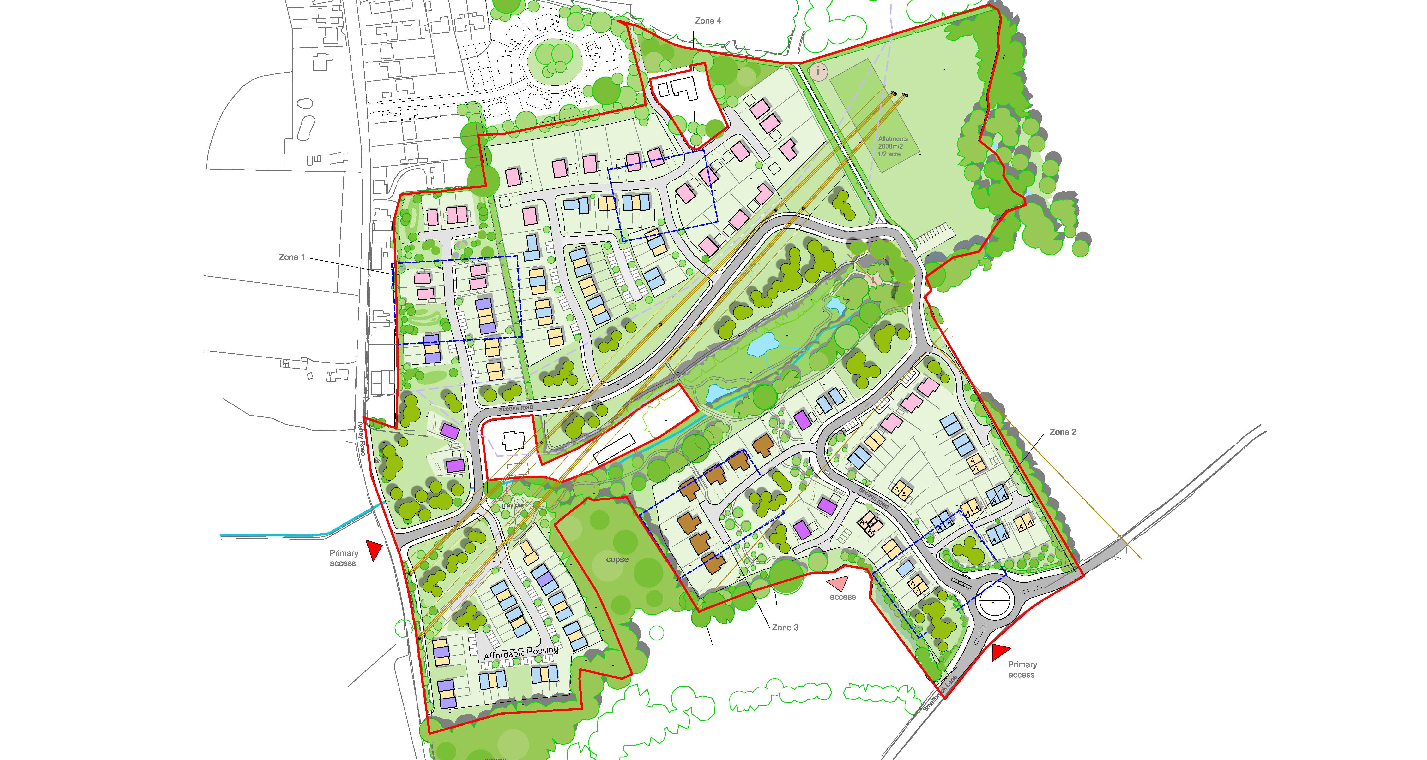 APPROVAL GIVEN FOR 140 HOMES OFF SMALLBROOK LANE