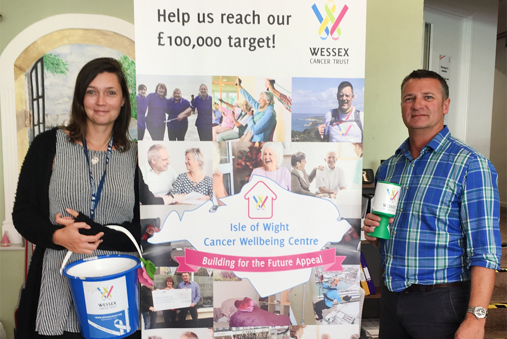 OVER £62,000 RAISED SO FAR IN WESSEX CANCER TRUST’S ‘BUILDING FOR THE FUTURE’ APPEAL
