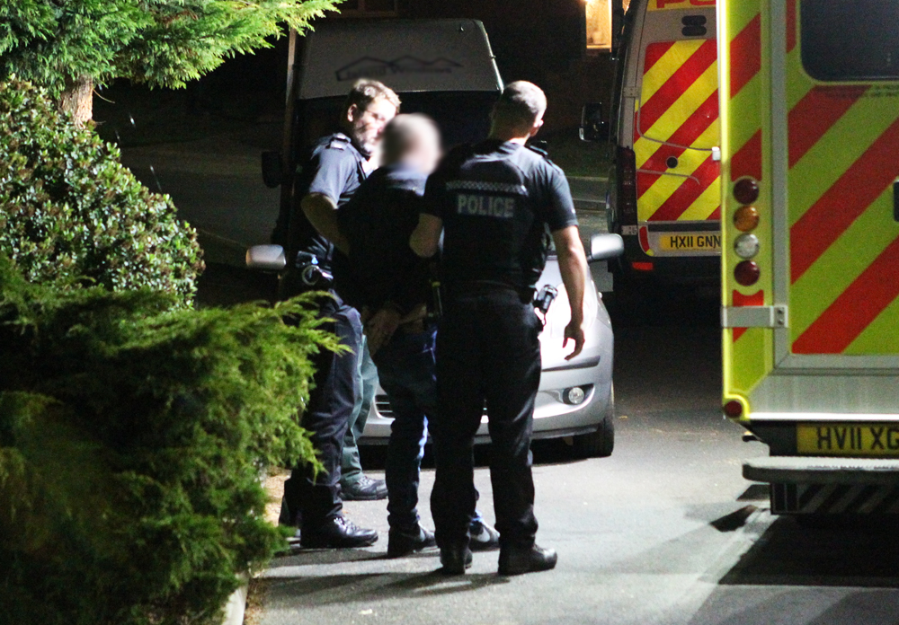 ‘SHOTS FIRED’ DURING ARMED POLICE INCIDENT AT WINFORD