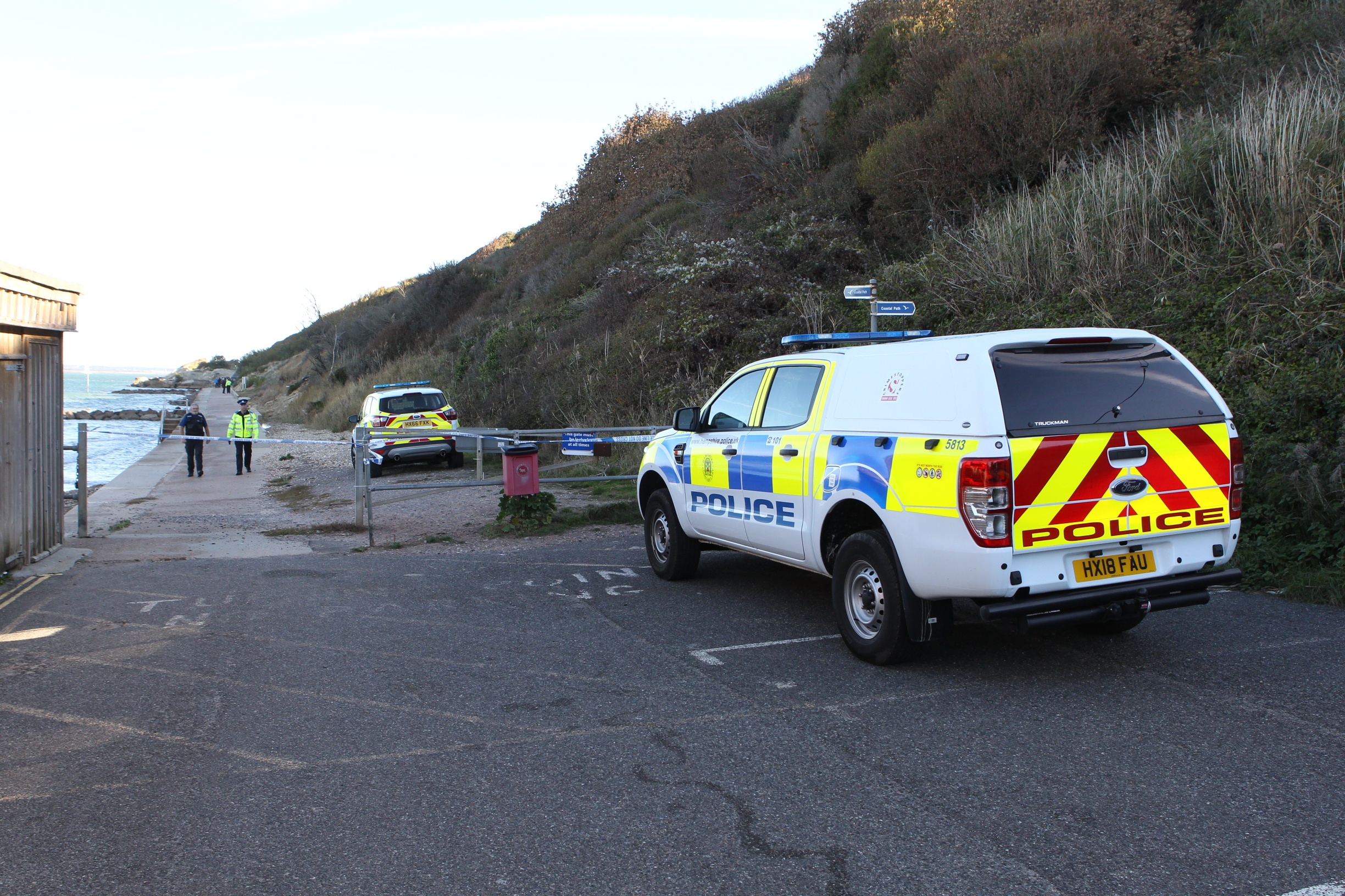 BODY FOUND ON THE SHORE AT TOTLAND