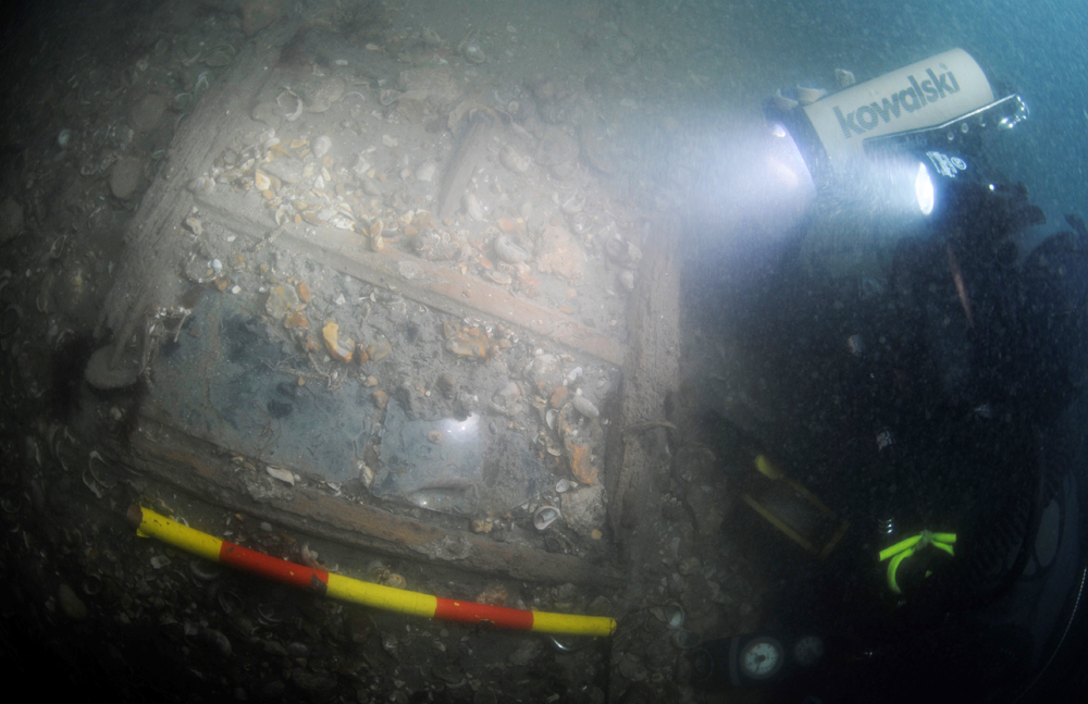 NEW UNDERWATER TRAIL FOR DIVERS ON THE PROTECTED WRECK AT THORNESS BAY