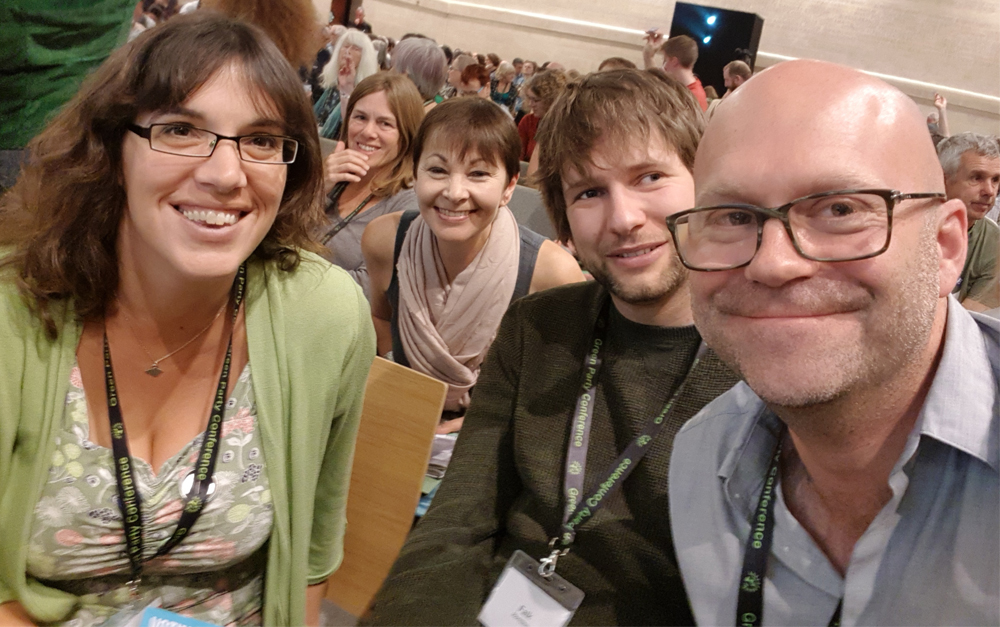 ISLE OF WIGHT MEETS ISLE OF MAN AT GREEN PARTY CONFERENCE