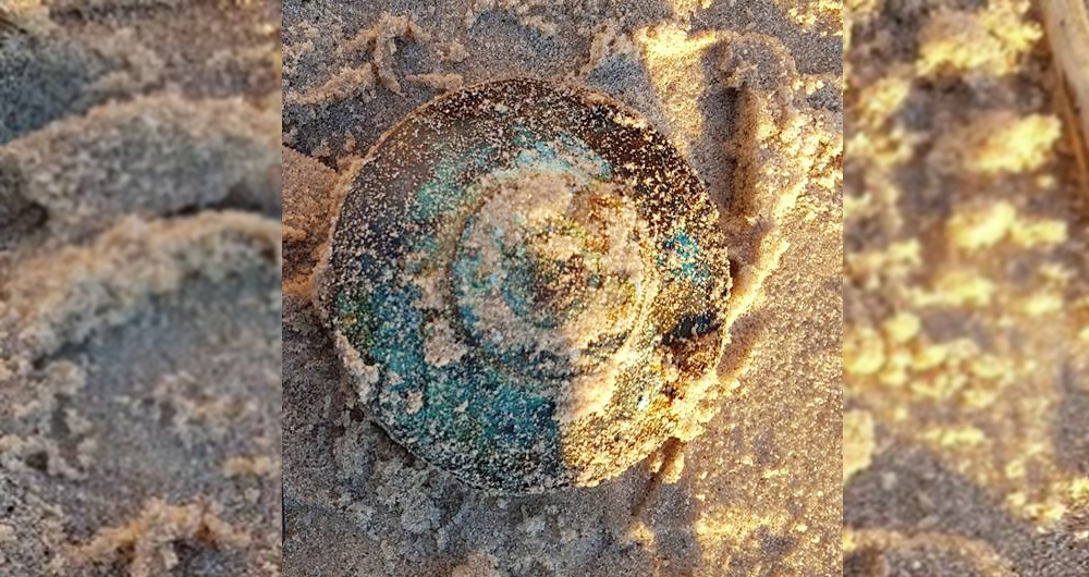 ORDNANCE FOUND AT ALUM BAY DEEMED TO BE NO RISK