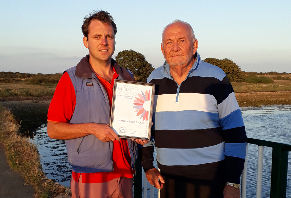 PARISH COUNCIL AWARDED FOR GREEN FINGERED EFFORTS