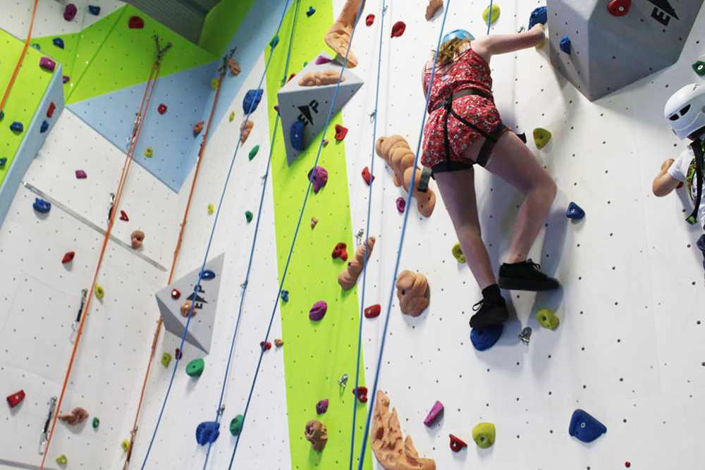 CHILDREN CAN NOW GET CLIMBING WITH WEST WIGHT SPORTS & COMMUNITY CENTRE