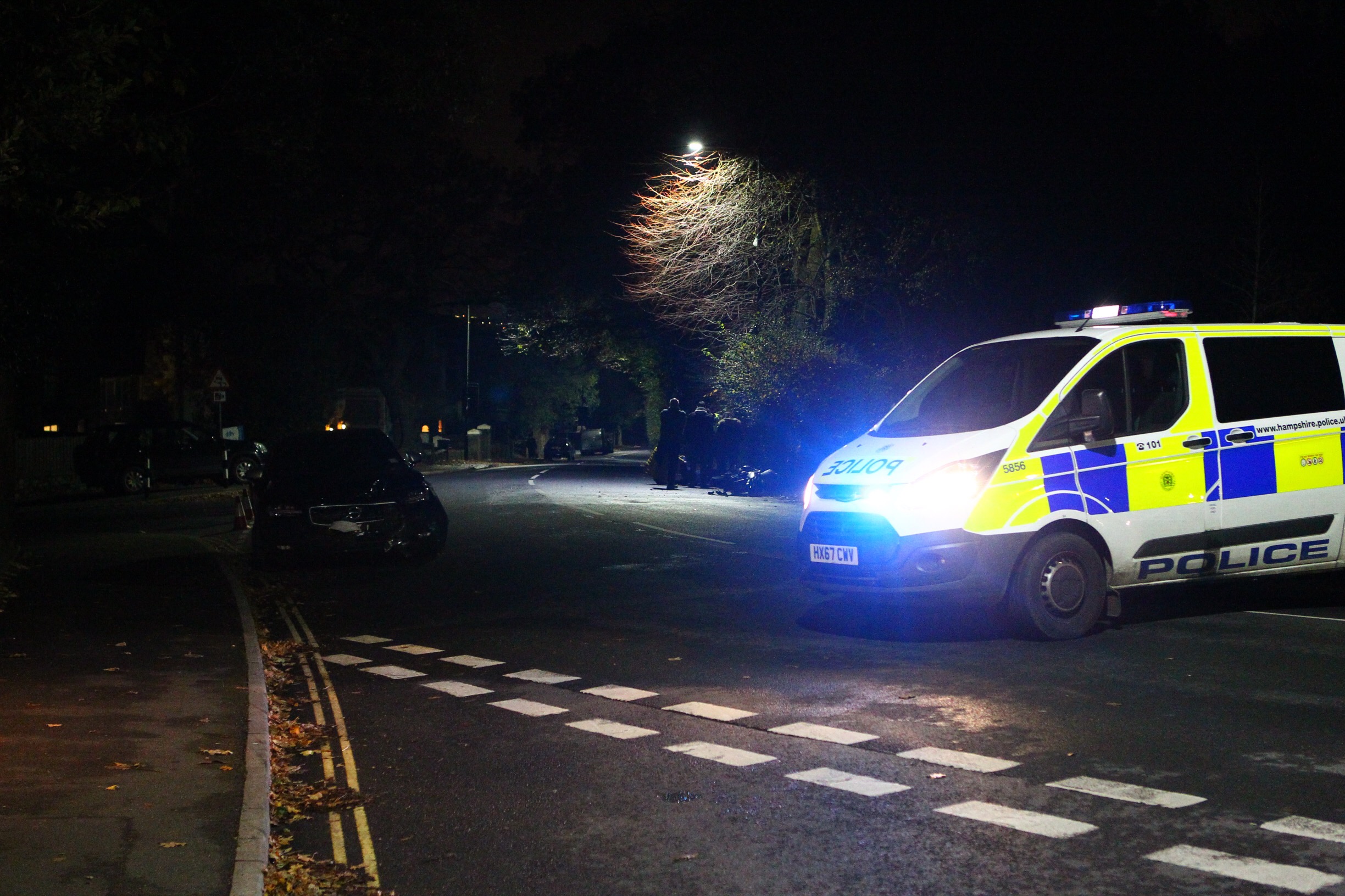 MOTORCYCLE COLLISION CLOSES EAST HILL ROAD IN RYDE