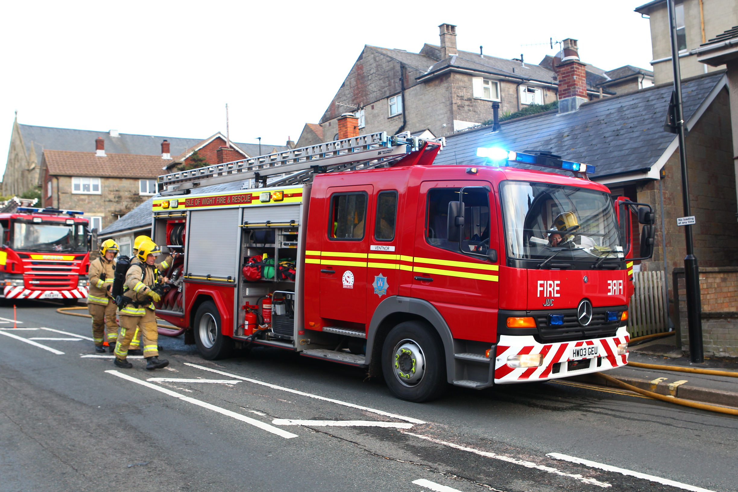 PROPERTY FIRE BREAKS OUT IN VENTNOR