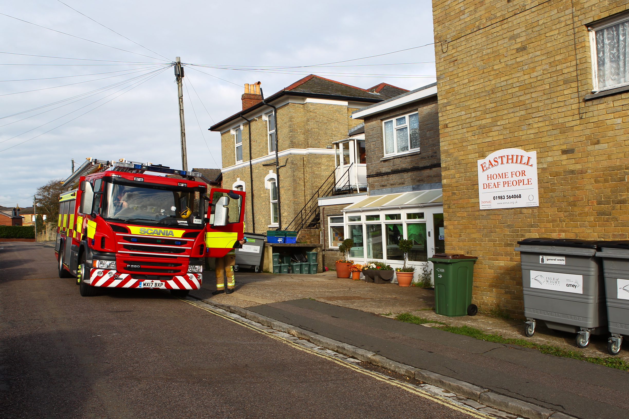 HAZMAT ALERT AT RYDE CARE HOME