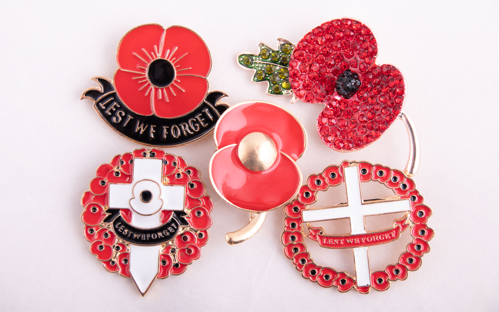 BRITISH PUBLIC URGED TO BEWARE OF POPPY MERCHANDISE SCAMS