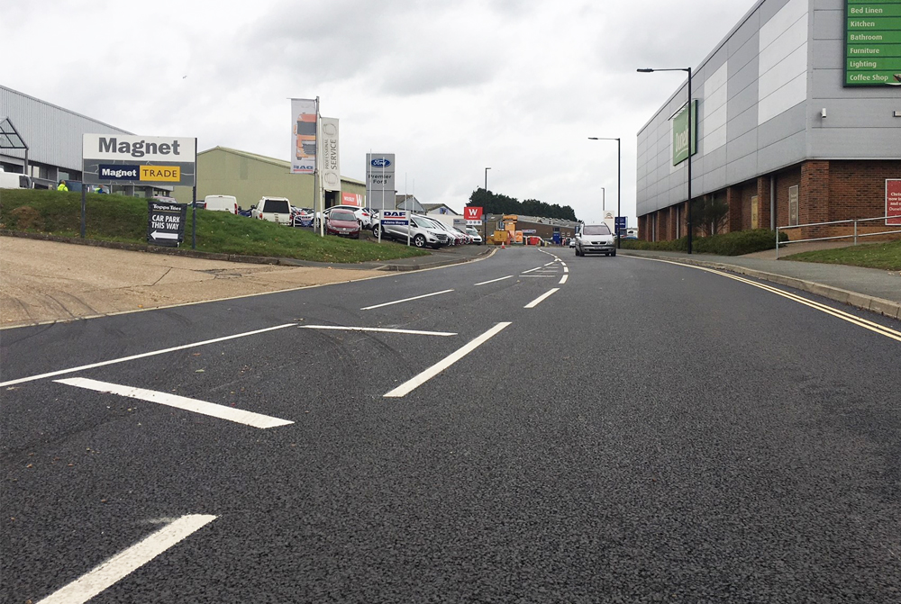 TEAMWORK HELPS BEAT THE WEATHER AS RIVERWAY UPGRADE COMPLETED