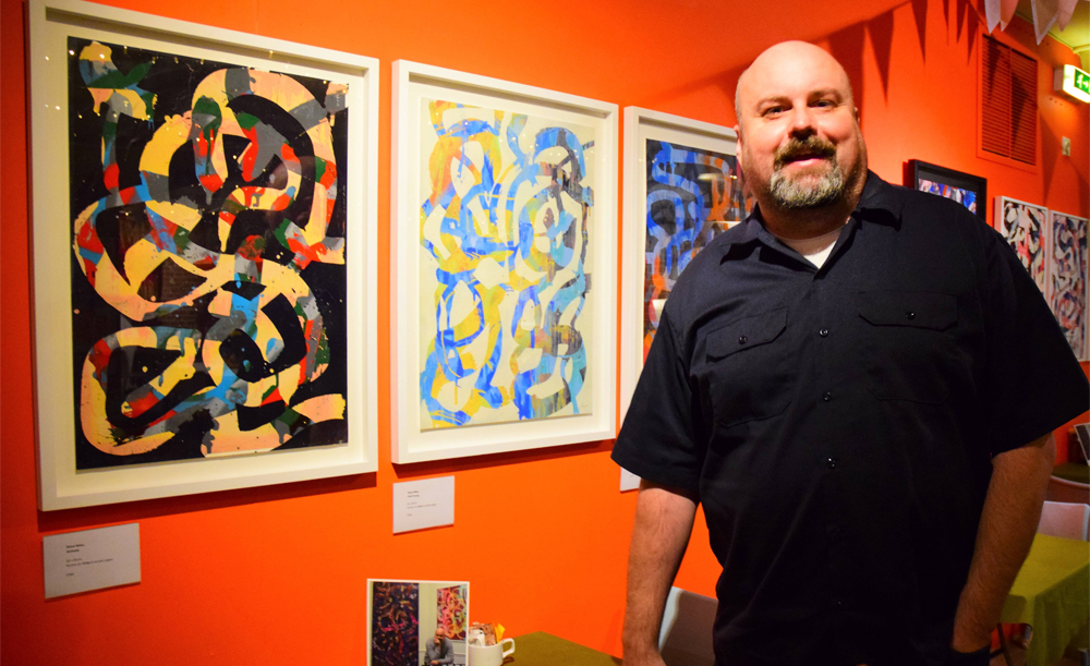 VIBRANT EXHIBITION OF STEVE MILES’ WORK OPENS AT QUAY ARTS CAFÉ