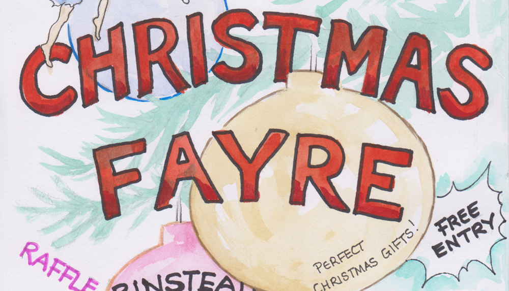 ALL ARE WELCOME TO BINSTEAD’S CHRISTMAS FAYRE THIS NOVEMBER