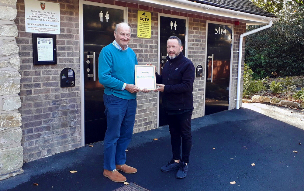 SECOND SUCCESS FOR SHANKLIN’S PUBLIC TOILETS