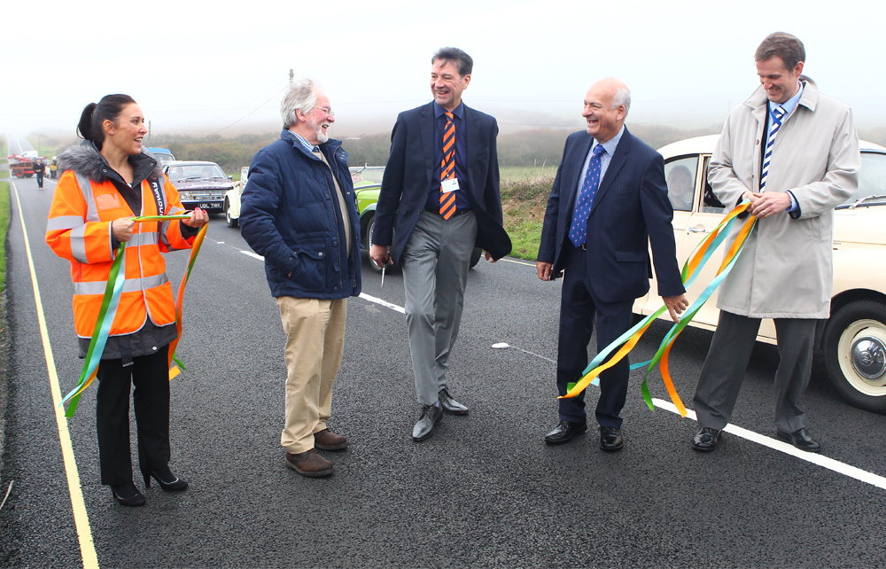 MILITARY ROAD OFFICIALLY RE-OPENED WITH VINTAGE MOTORCADE
