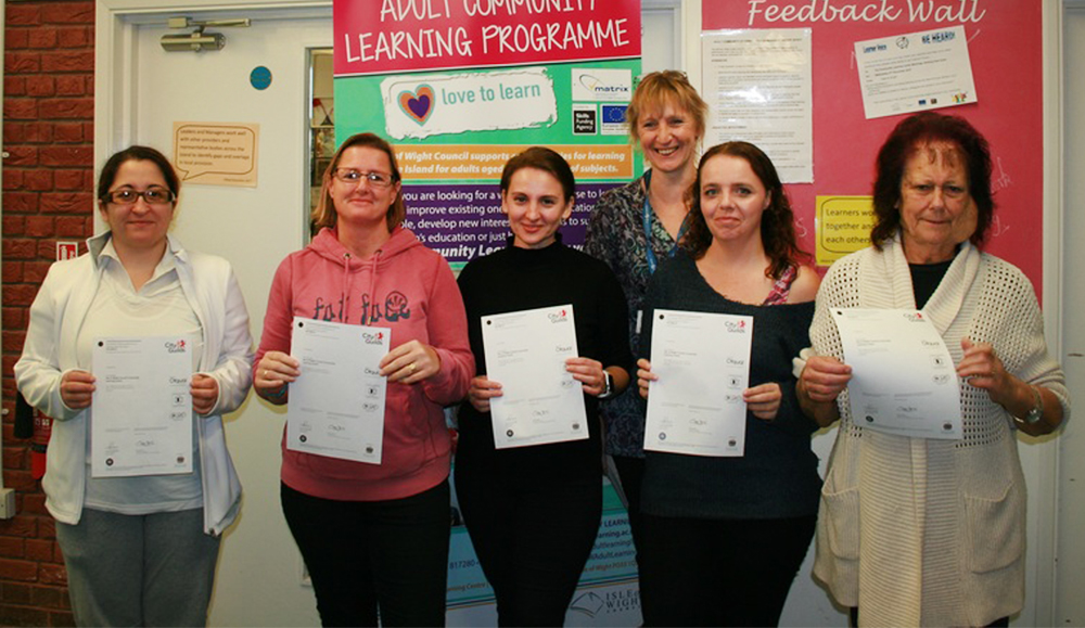 MARKED IMPROVEMENT IN ADULTS’ MATHS AND ENGLISH EXAM RESULTS
