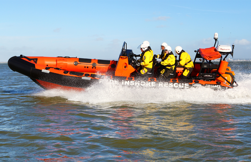 RYDE INSHORE RESCUE’S NEW LIFEBOAT TO ARRIVE ON STATION