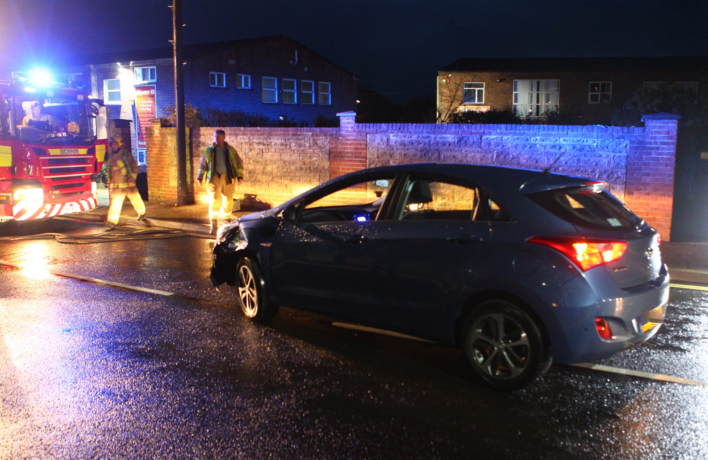 WOMAN TRAPPED IN SHANKLIN CRASH