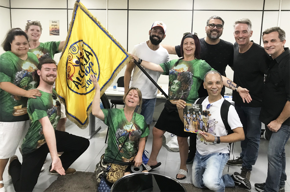 ALEGRIA SAMBA SCHOOL PROJECT ENDS IN BRAZIL