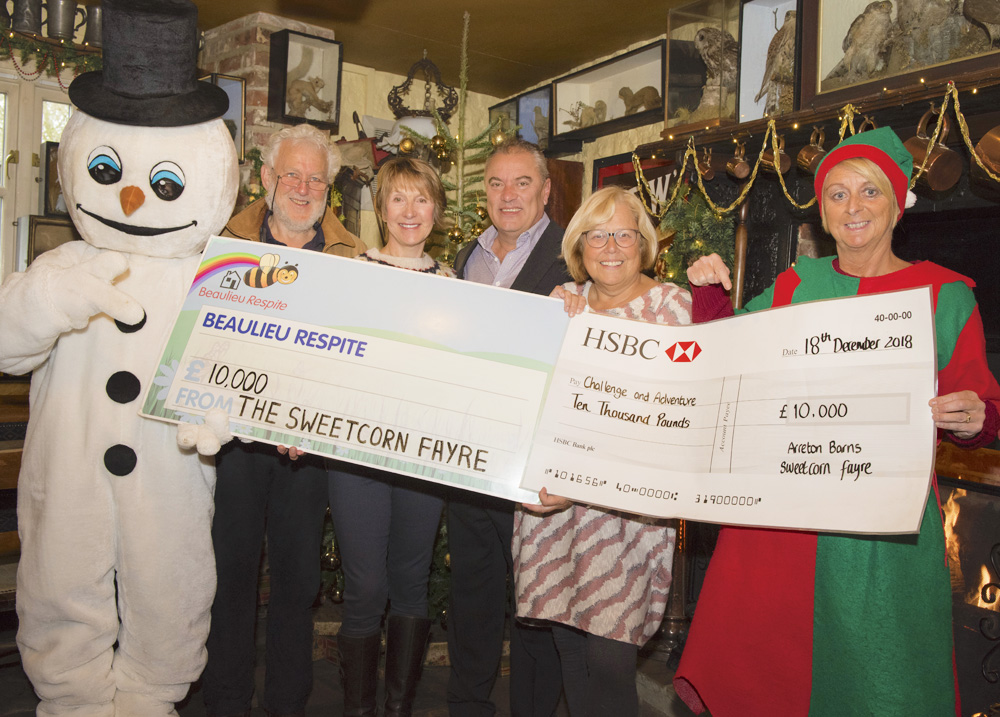 ARRETON BARNS’ SWEETCORN FAYRE RAISES MONEY FOR LOCAL ISLAND CHAIRITES