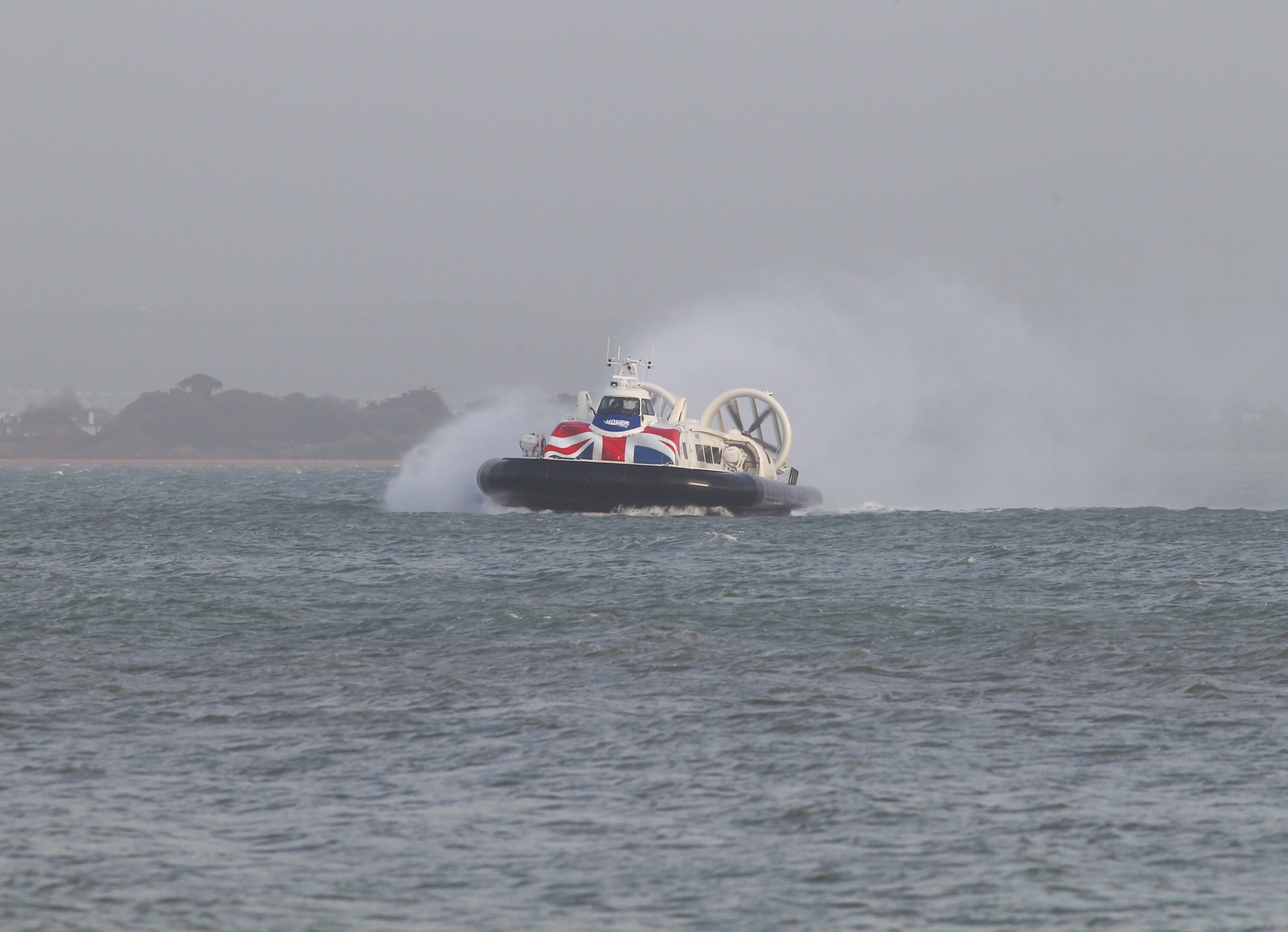WINDY CONDITIONS LEAD TO HOVER SUSPENSION
