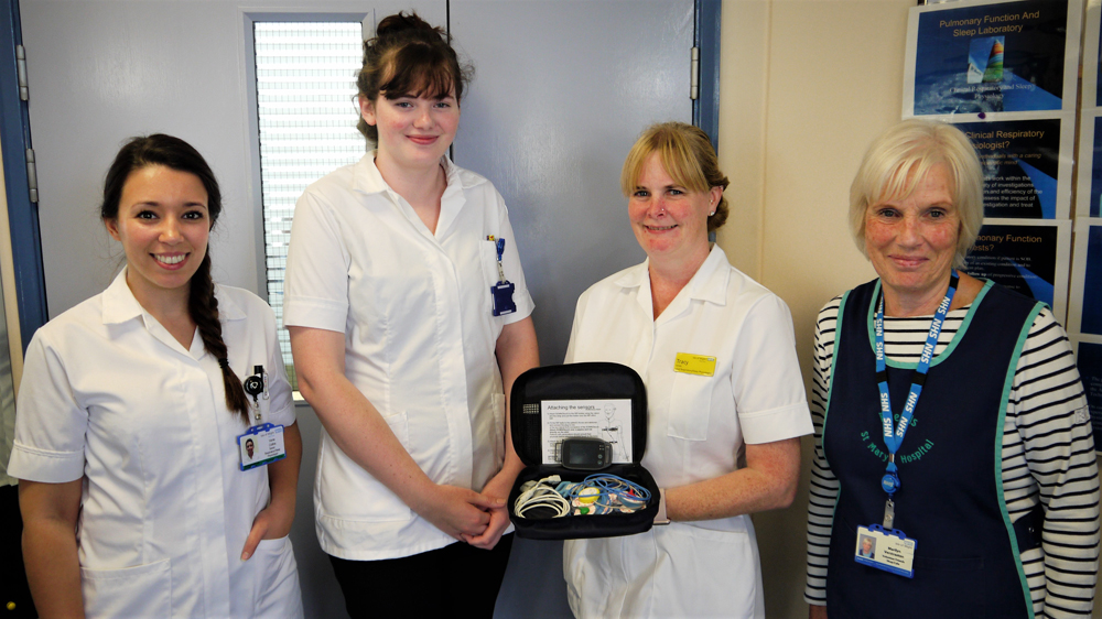 HOSPITAL CHARITY HELPS TACKLE SLEEP DISORDER