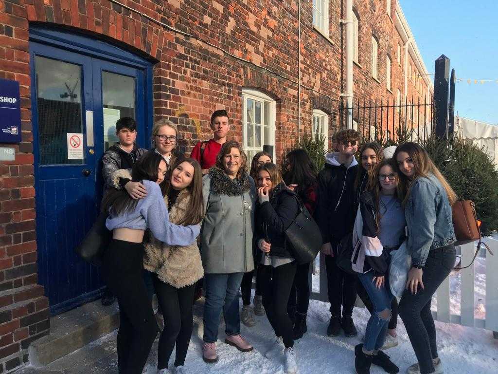 STUDENTS ENJOY A DICKENS DAY OUT