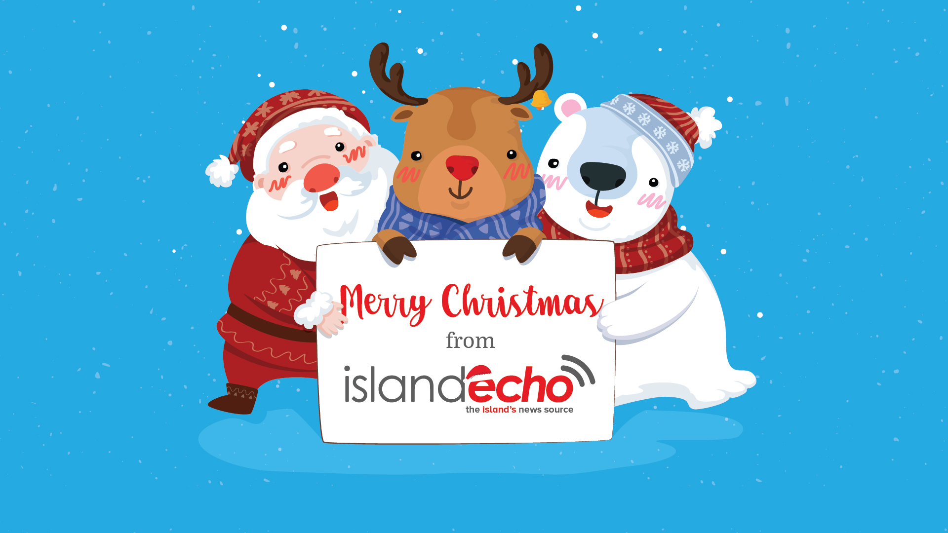 MERRY CHRISTMAS AND A HAPPY NEW YEAR FROM ISLAND ECHO
