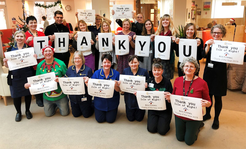 MOUNTBATTEN CHOSEN AS RED FUNNEL’S CHARITY OF THE YEAR 2019