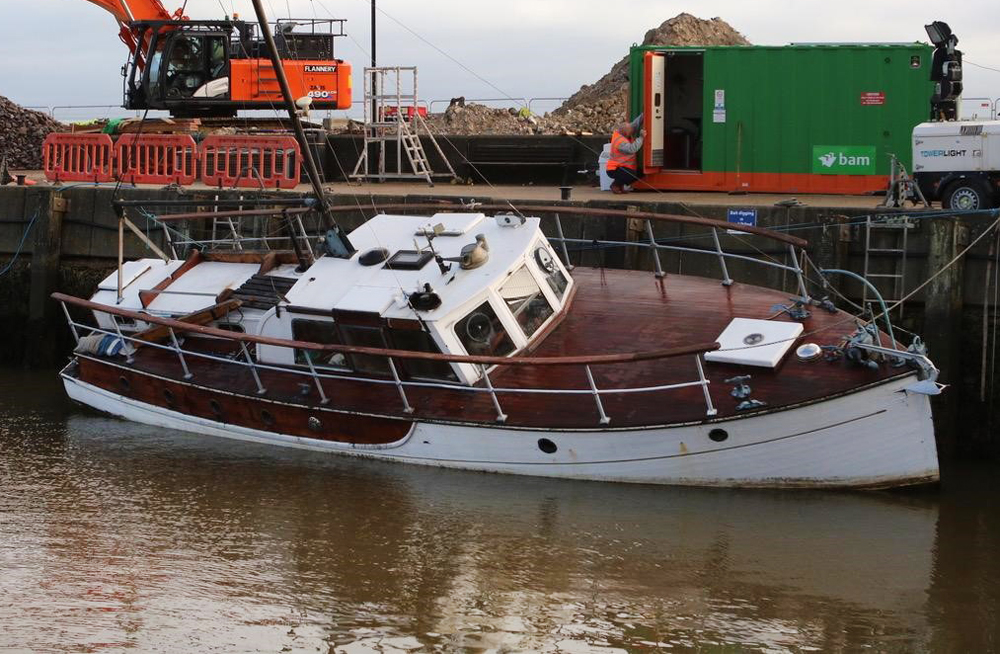 ISLAND CHARITY RESCUES DUNKIRK WAR VETERAN ‘MV MONYA’