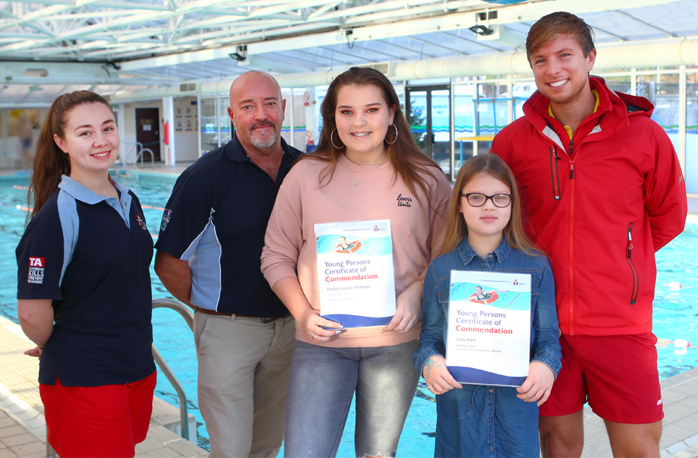 2 YOUNG ISLANDERS RECOGNISED FOR THEIR LIFE SAVING ACTIONS