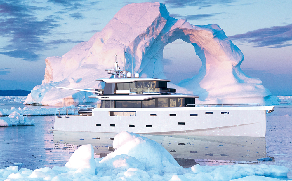 ARKSEN REVEAL EXPLORER VESSEL THAT IS TO BE BUILT ON THE ISLE OF WIGHT