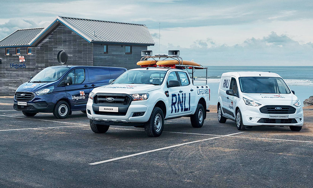 FORD UK AND RNLI CREATE SPLASH WITH NEW VEHICLE DEAL