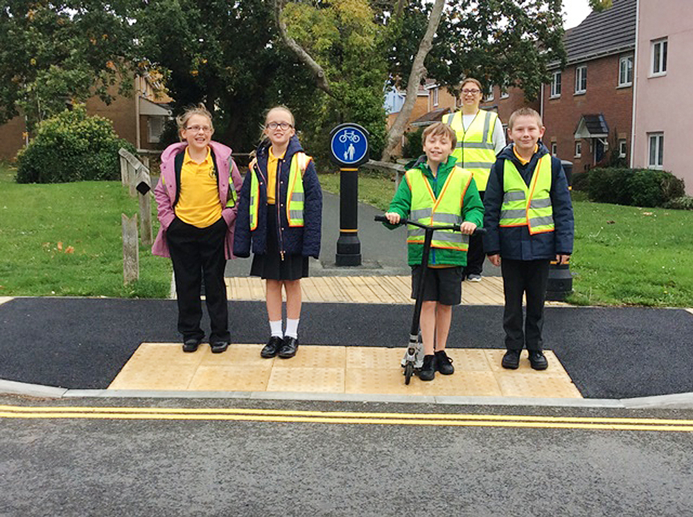 PUPIL POWER PAVES WAY FOR PATH IMPROVEMENTS