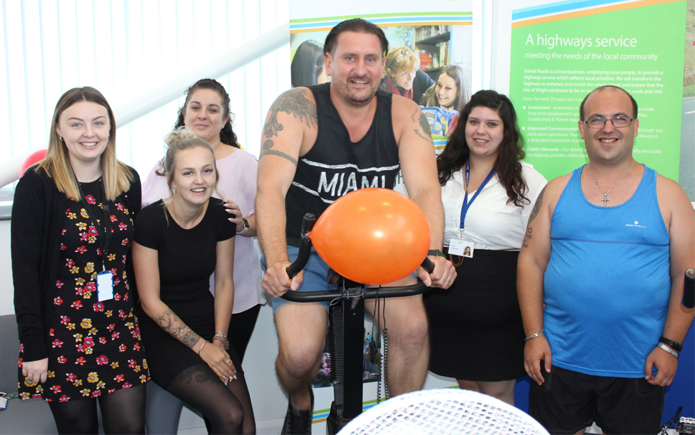 CHARITY BEGINS AT HOME-START FOR ISLAND ROADS STAFF