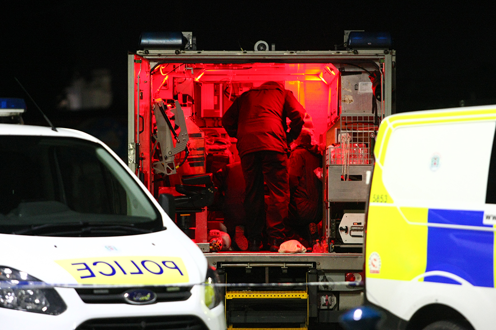 POLICE SEAL OFF BEACH AFTER POTENTIALLY EXPLOSIVE OBJECT DISCOVERED