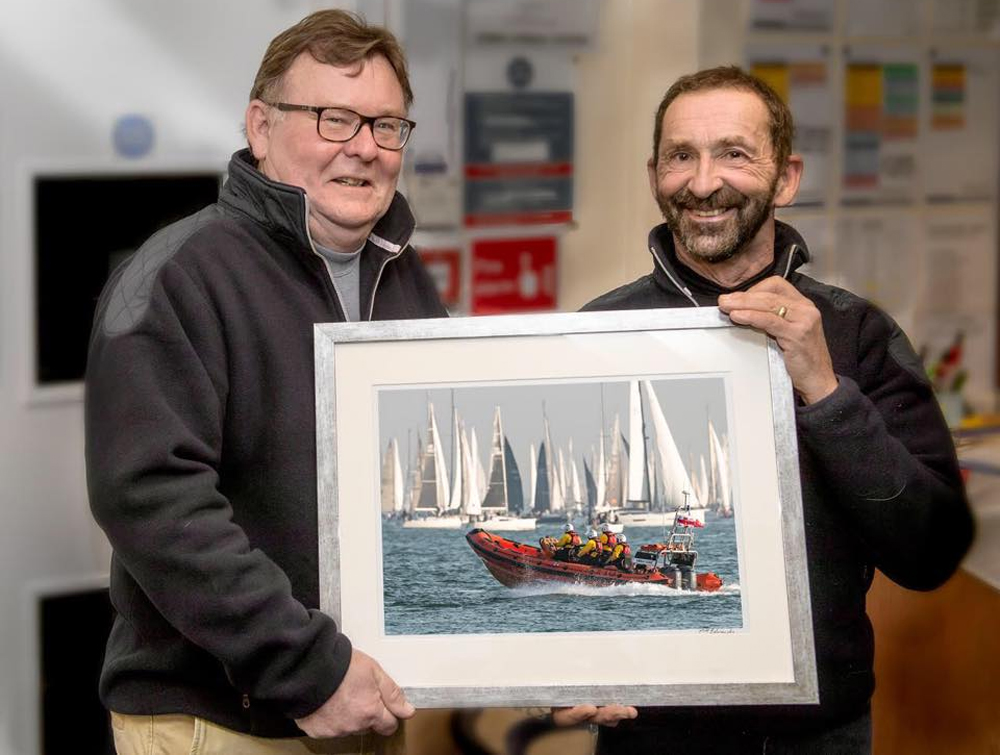 COWES RNLI SAYS GOODBYE TO DEPUTY LAUNCHING AUTHORITY